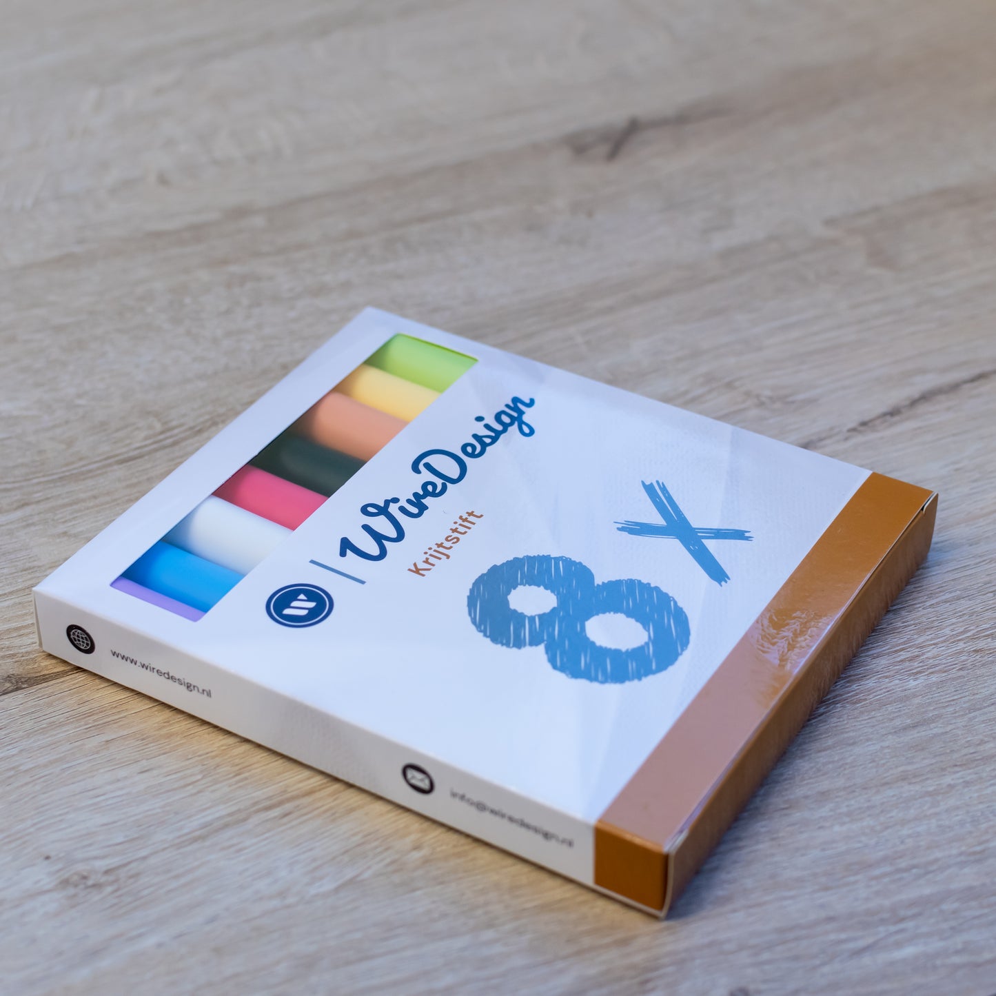 Lot de 8 marqueurs à craie aux couleurs pastel