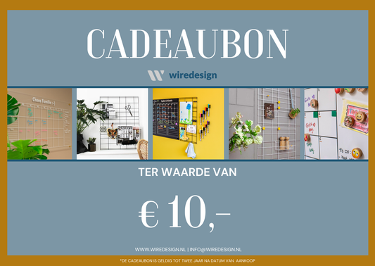 WireDesign cadeaubon