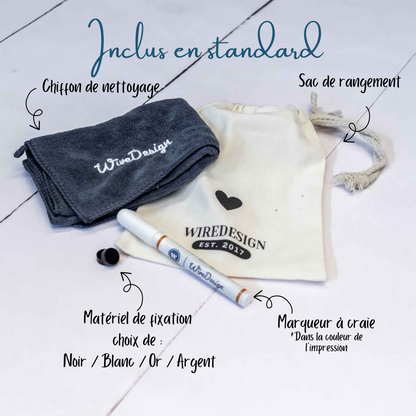 Planificateur magnétique de 2 mois