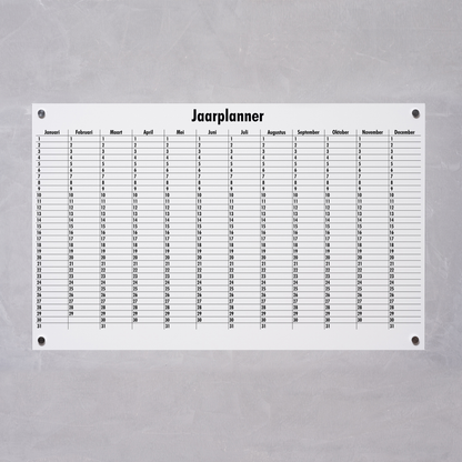 Magnetische Jaarplanner