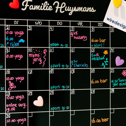 Magnetische Maandplanner