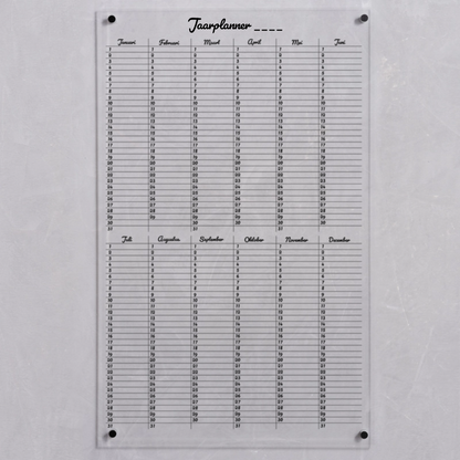 Agenda annuel vertical